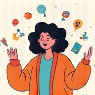 Ilustração de desfrutar do conteúdo.